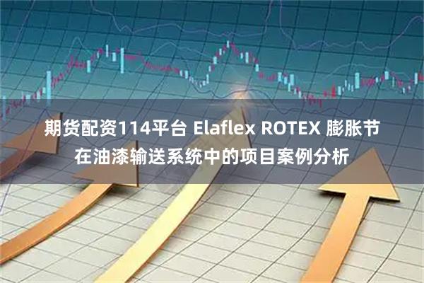 期货配资114平台 Elaflex ROTEX 膨胀节在油漆输送系统中的项目案例分析